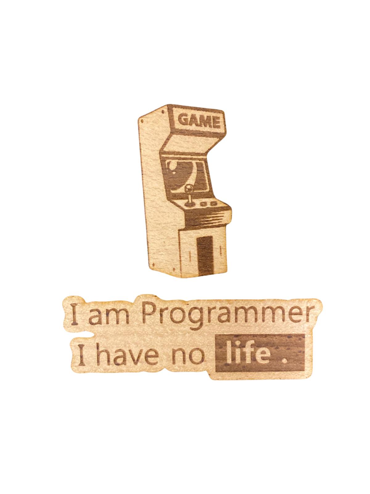 ملصق I'm Programmer I have no life - Game